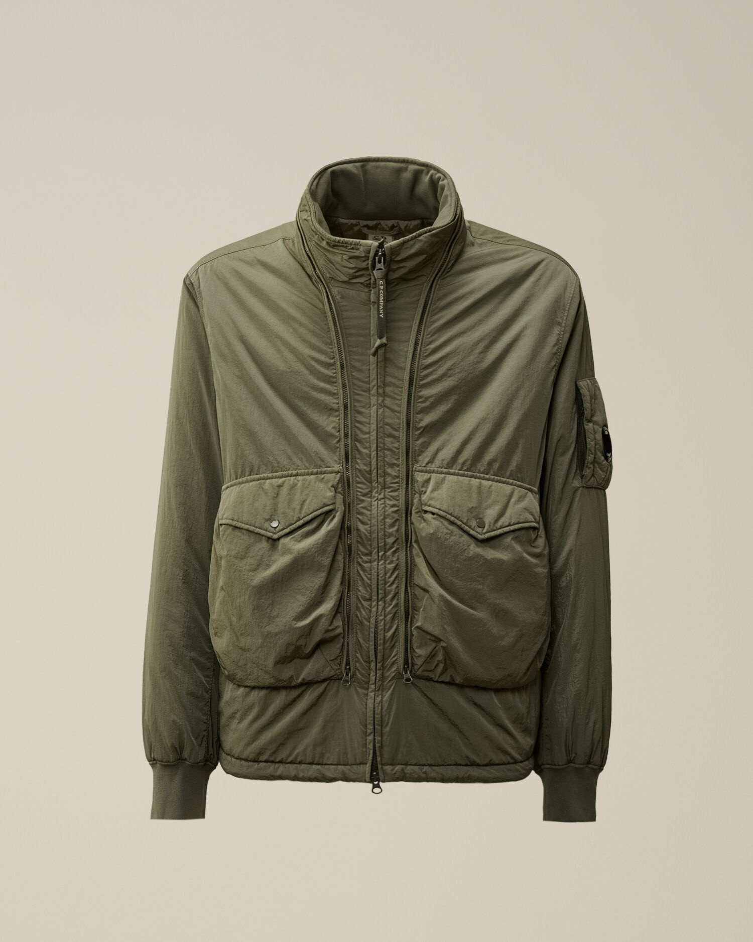 【極美品】C.P. COMPANY Chrome-R C.P. Company Chrome-R Body Zippers Padded Jacket | REVERSIBLE