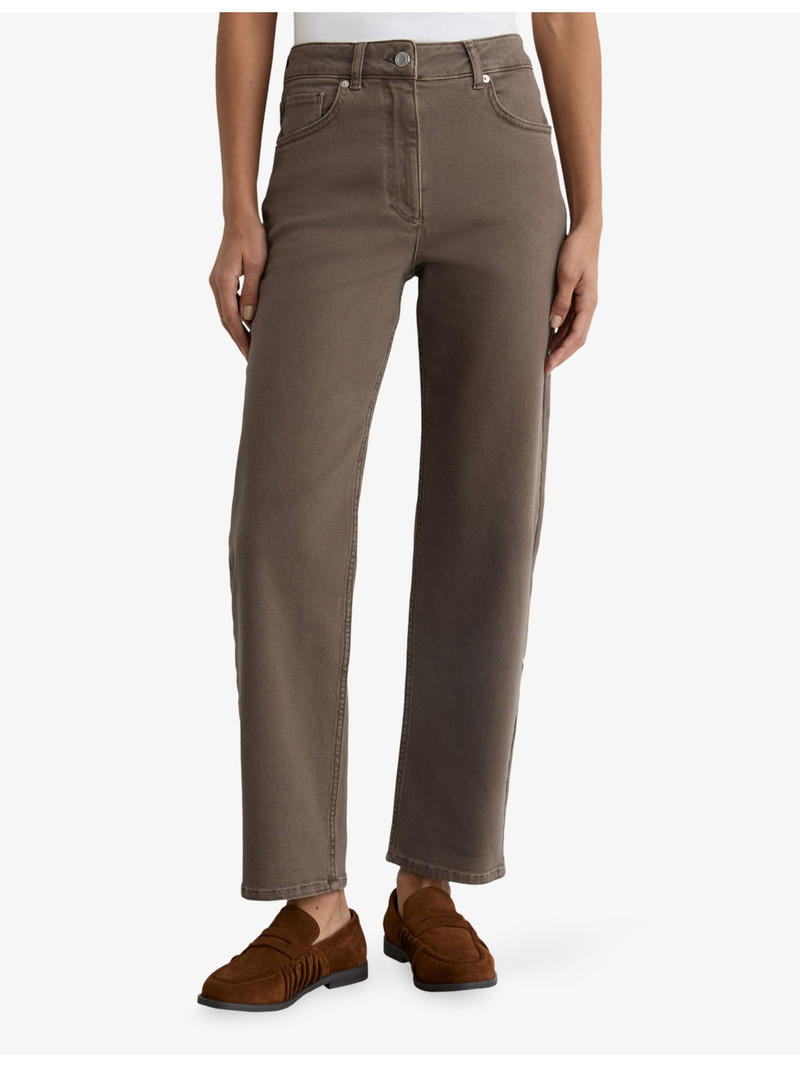 Selin Mid-Rise Straight-Leg Denim Jeans 3