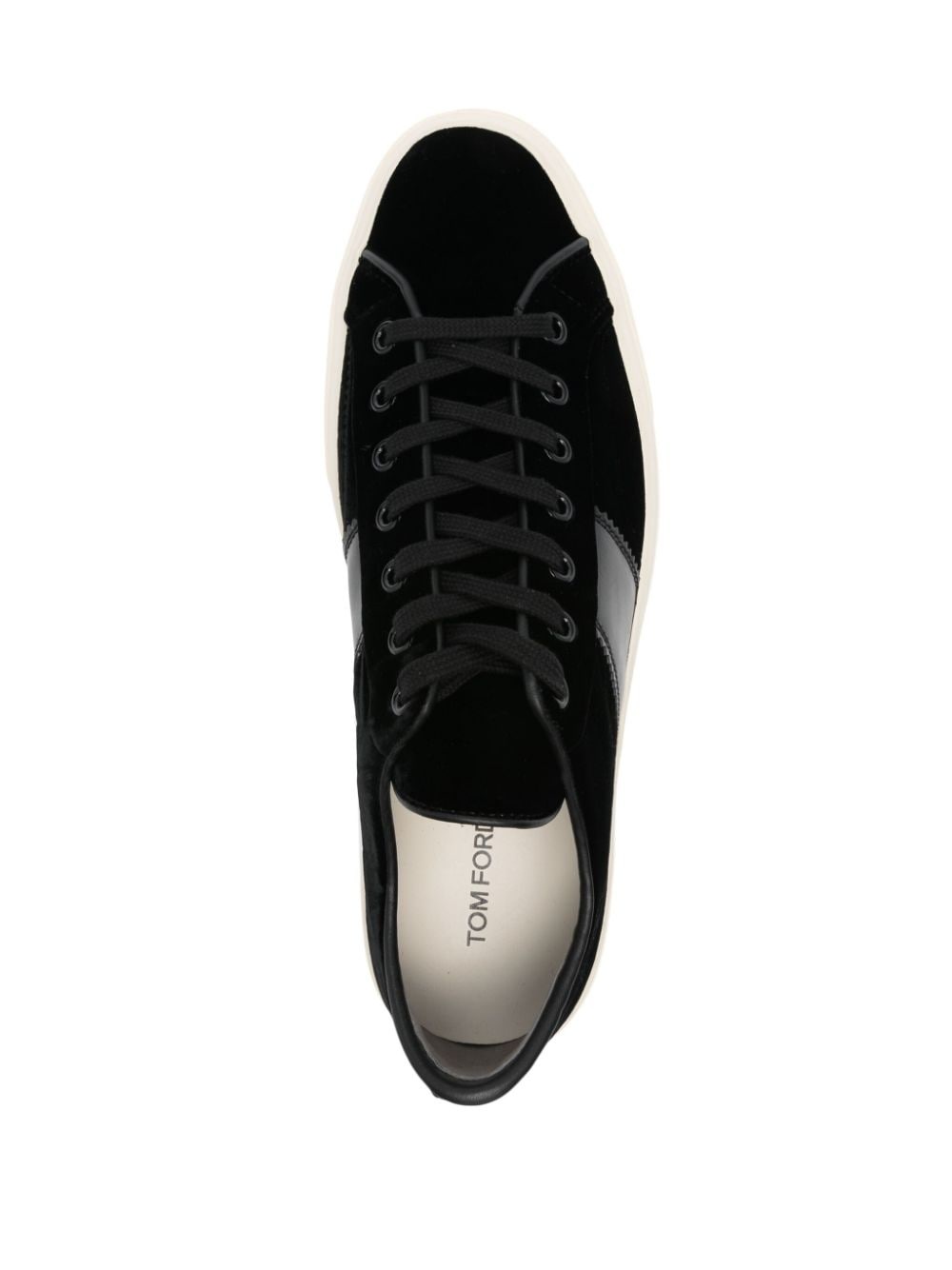 velvet sneakers - 4