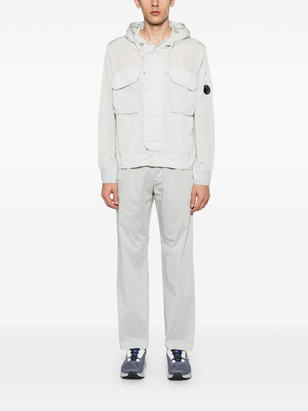 Sateen straight-leg trousers - 2