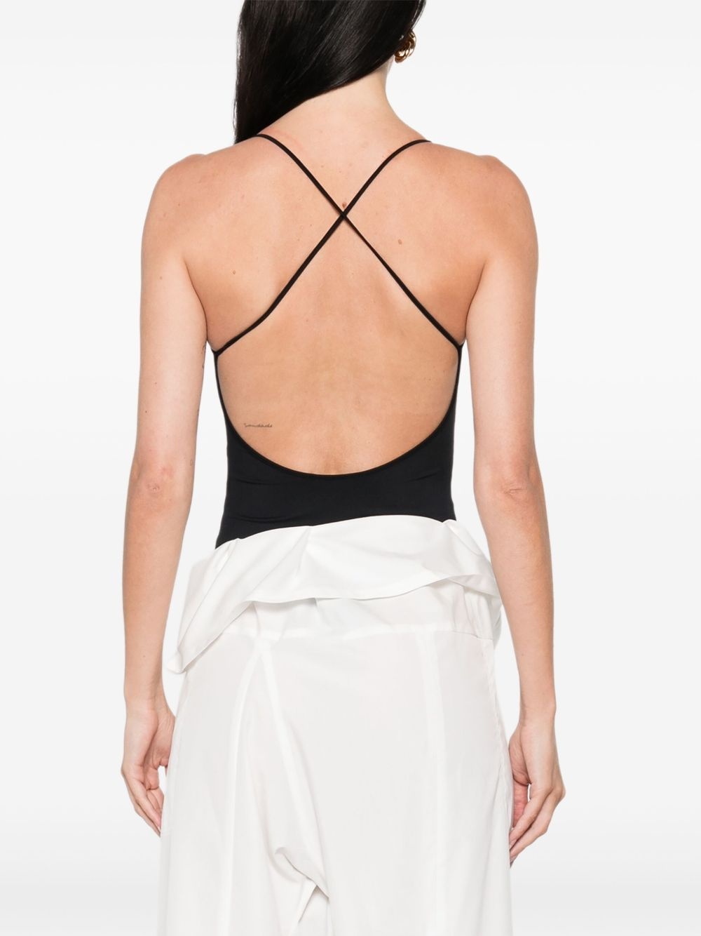 v-neck bodysuit - 4