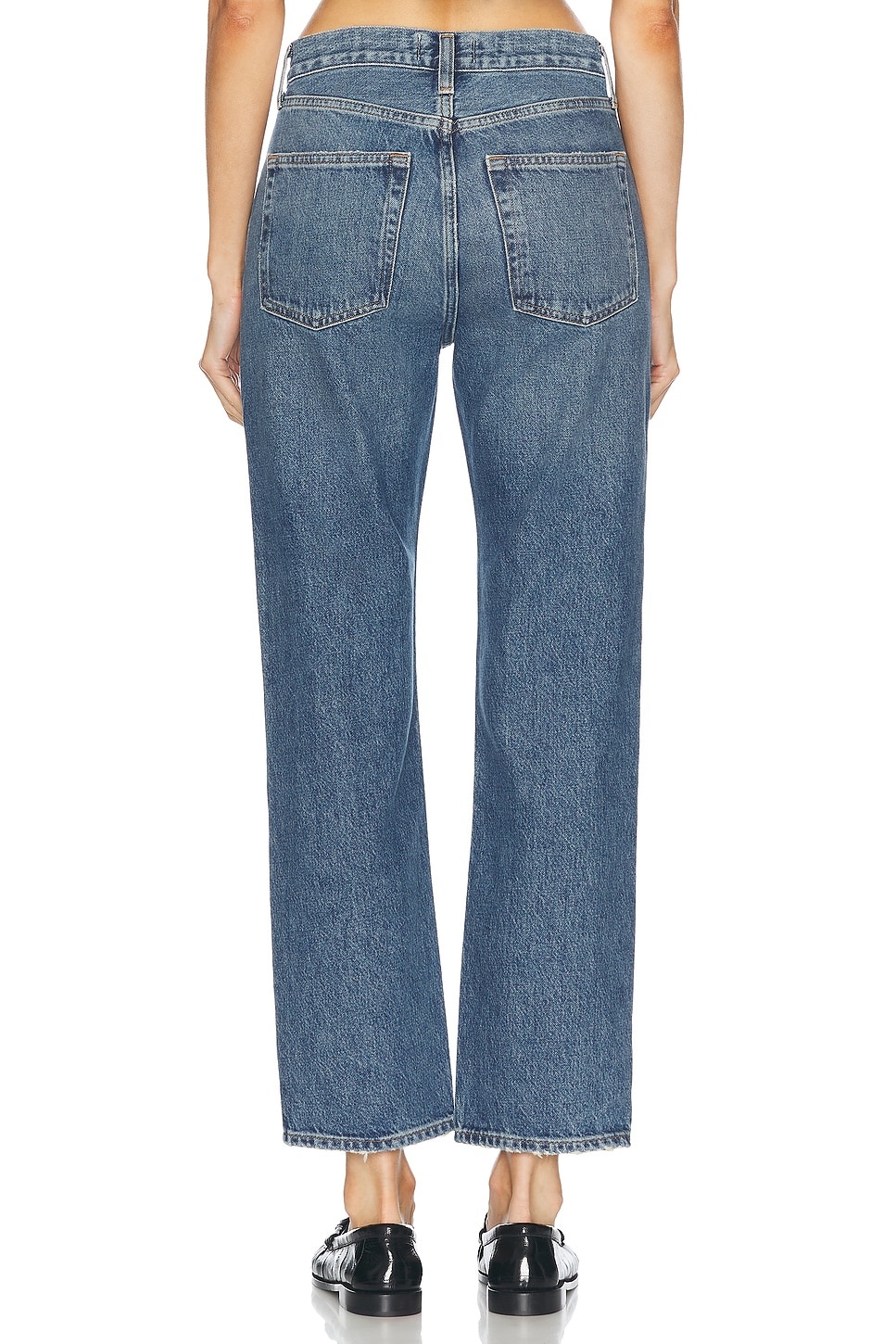 Valen Mid Rise Vintage Straight - 4
