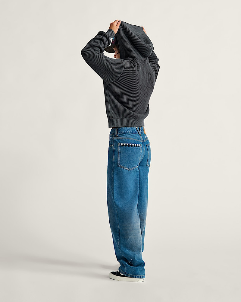 Sirelle Embroidered Denim Pants 7
