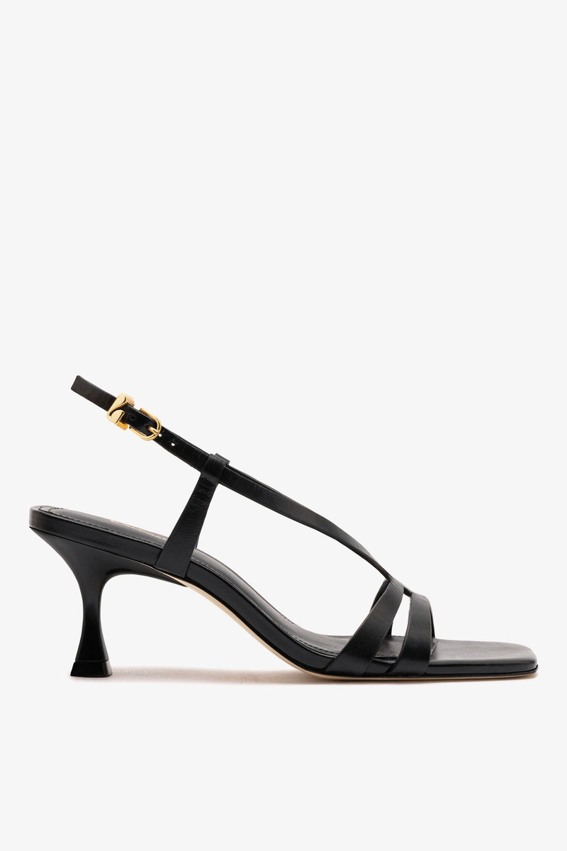 Daphne Sandal In Black Leather 1