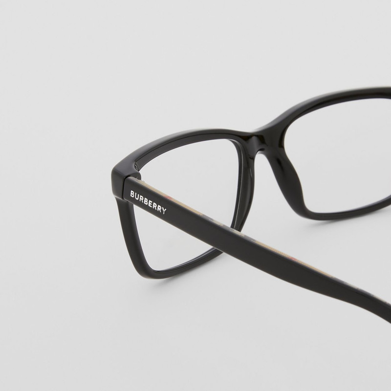 Burberry Logo Detail Rectangular Optical Frames outlook