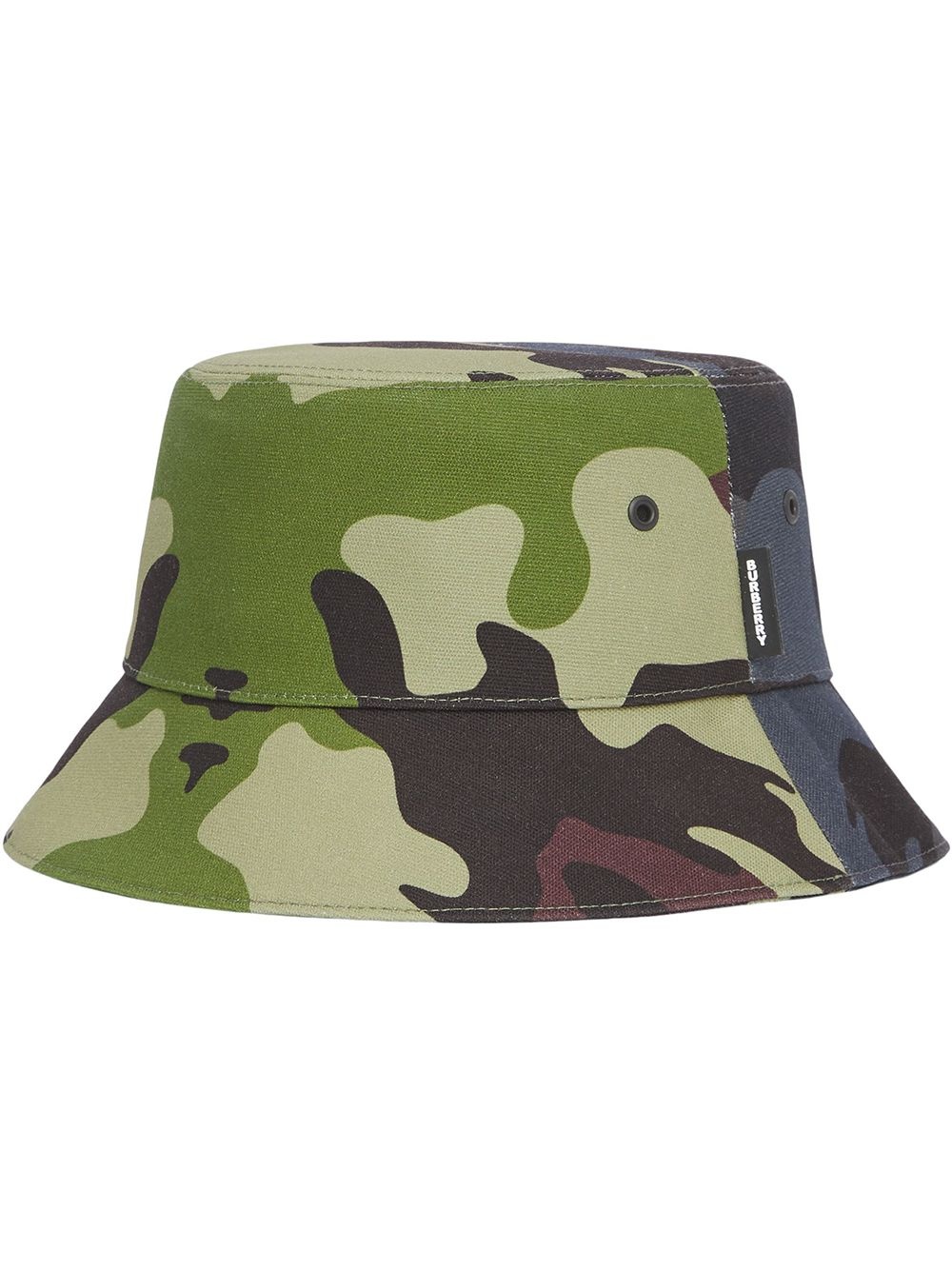 camouflage-print bucket hat - 1