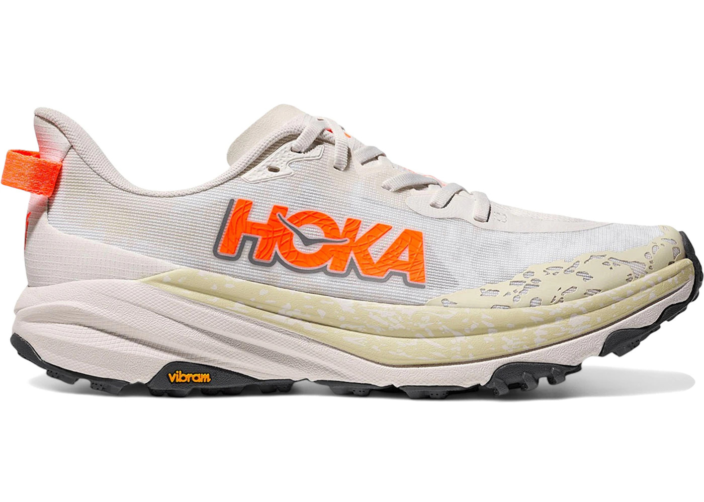 Hoka One One Speedgoat 6 White Neon Tangerine - 1