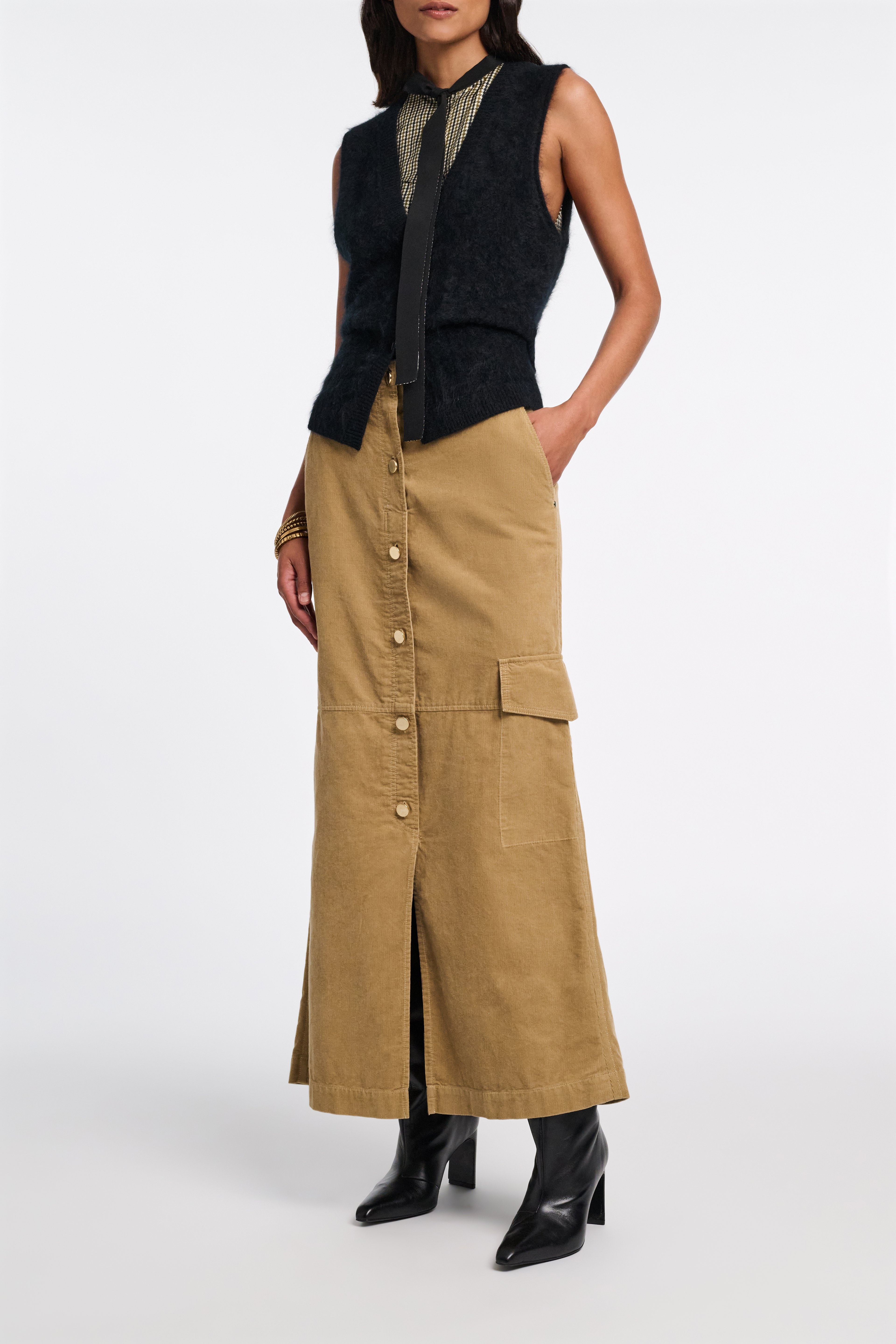 TWISTED STRUCTURE skirt - 2