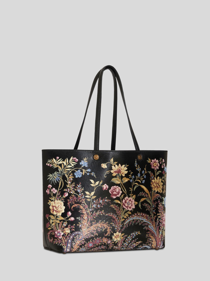 MEDIUM FLORAL PRINT SHOPPING BAG 6