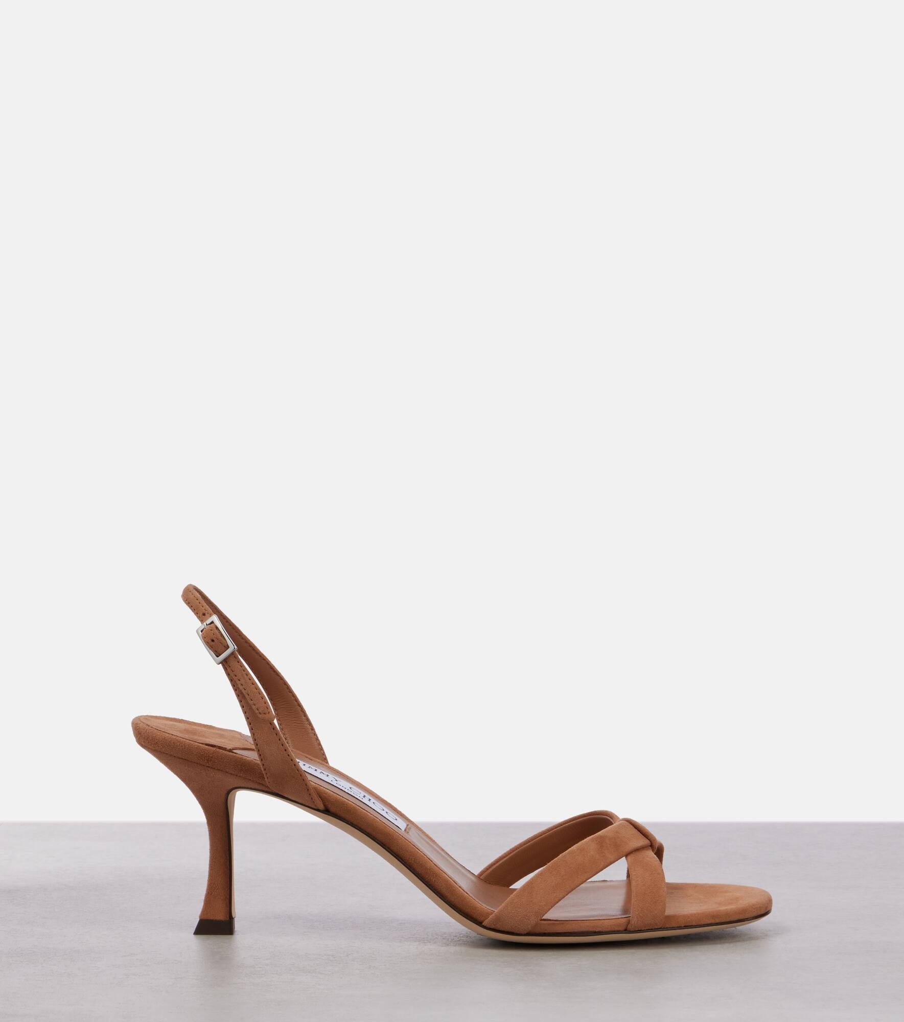 Elsy 70 suede sandals - 4