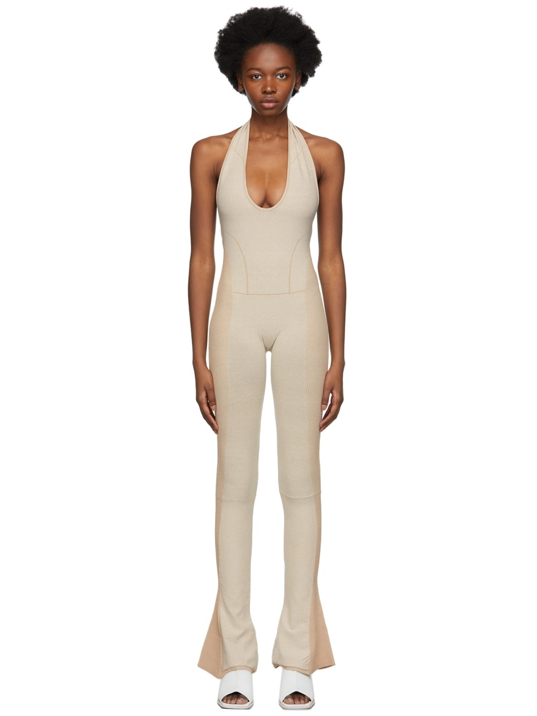Beige 'La Combinaison Baunhila' Jumpsuit - 1