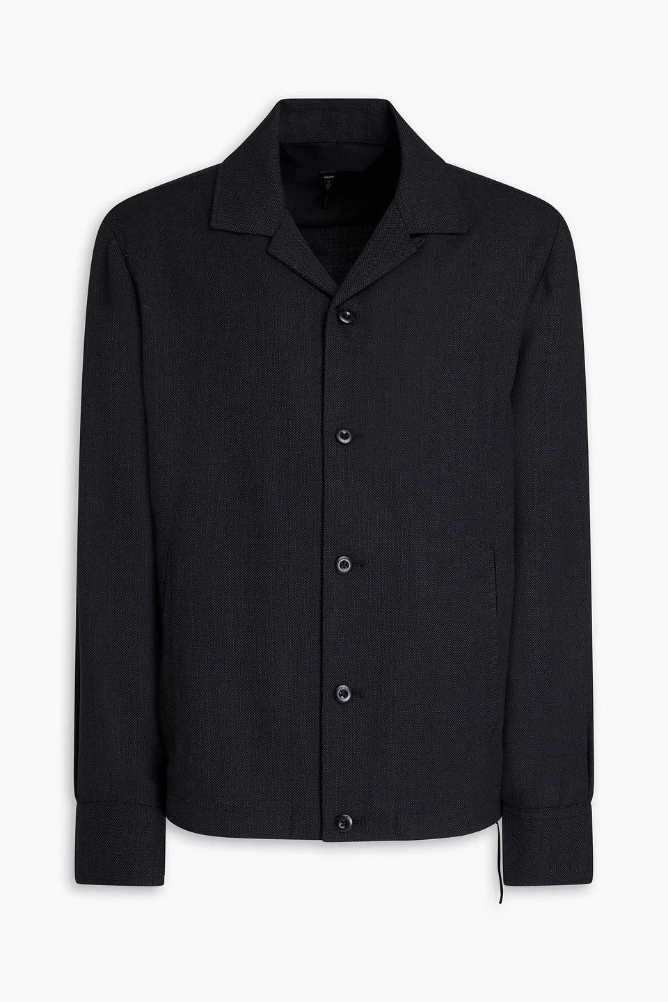 Finlay wool-blend overshirt - 1