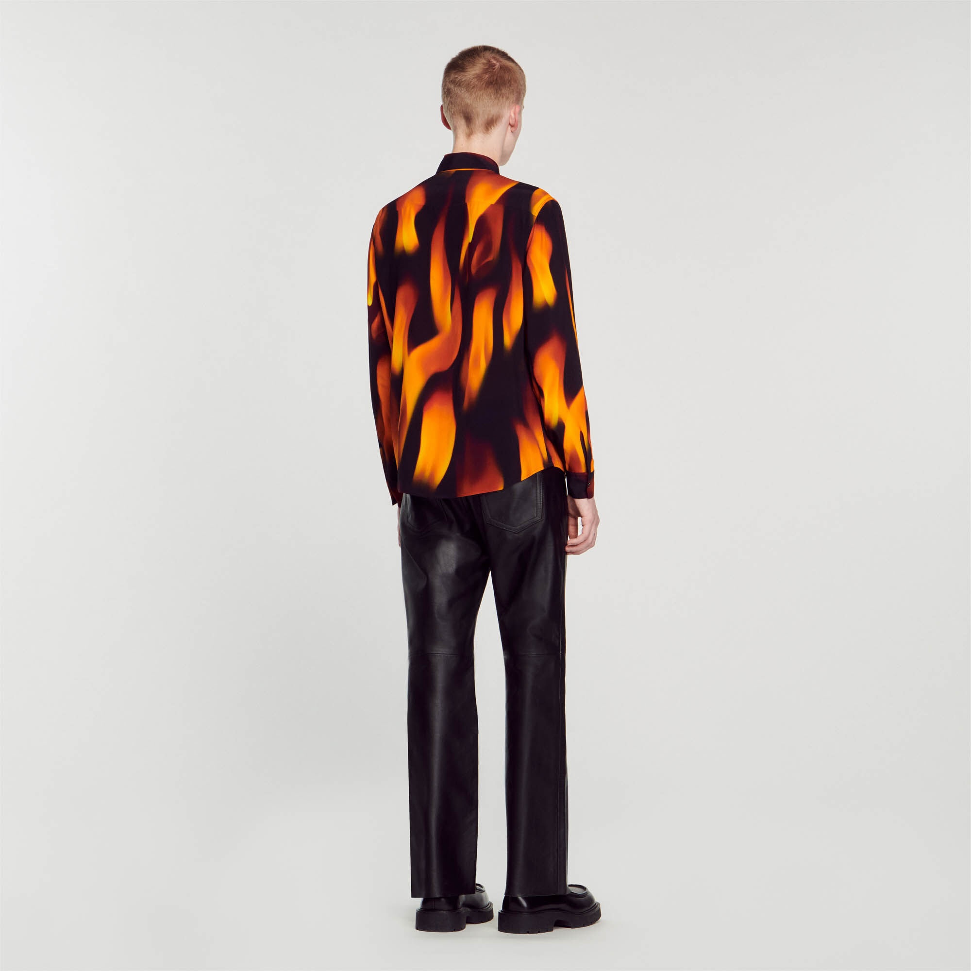 FLAME PATTERN SHIRT - 6