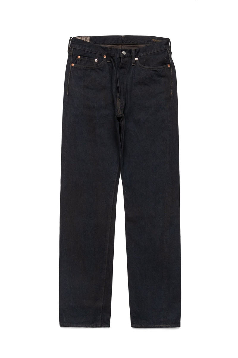 SD-800S-DORO Mud Over-Dyed Natural Indigo Tapered Fit - Blue in Green Exclusive - 1