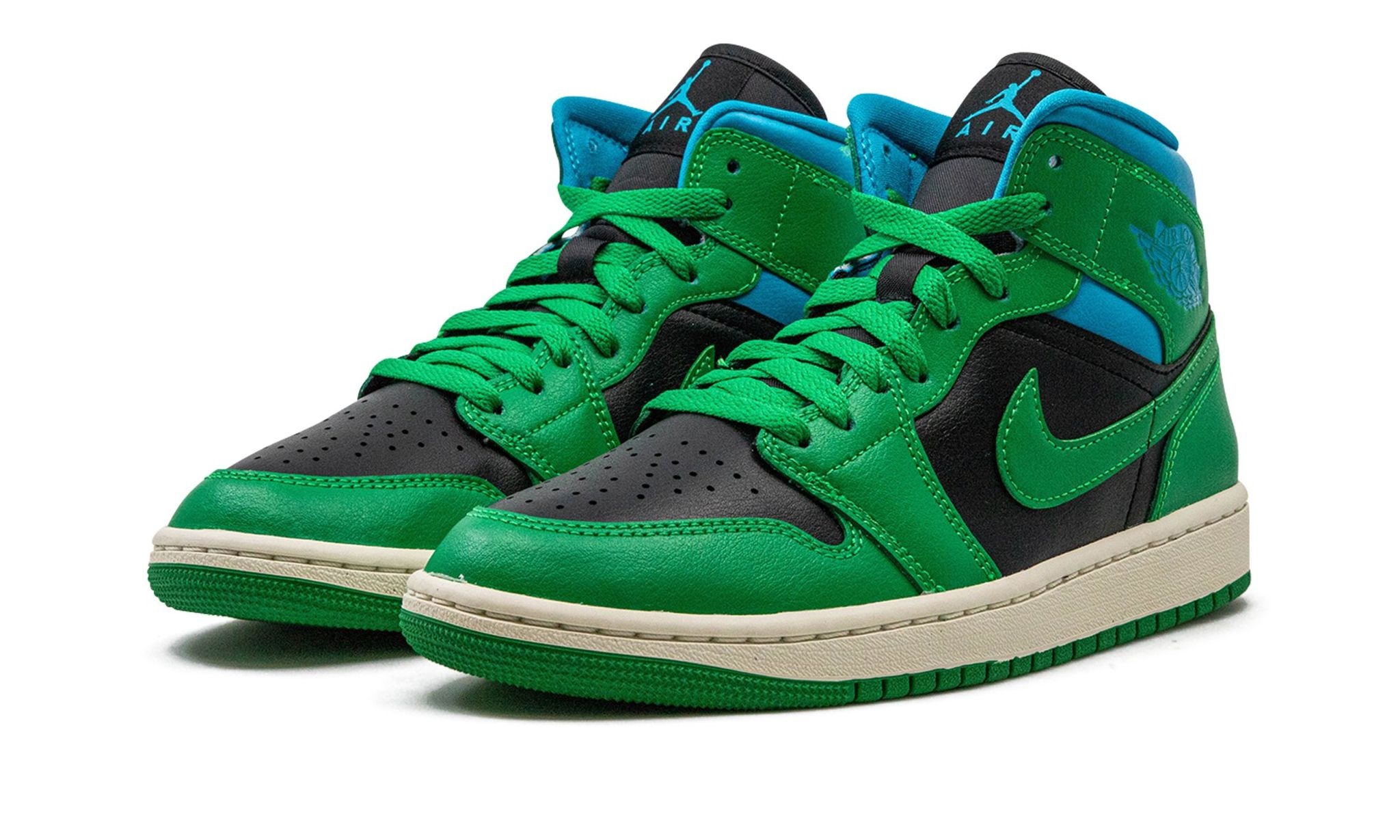 Air Jordan 1 Mid WMNS "Lucky Green Aquatone" - 2