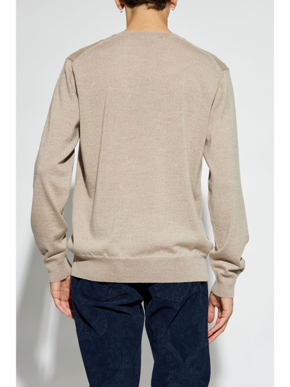 embroidered logo sweatshirt - 4