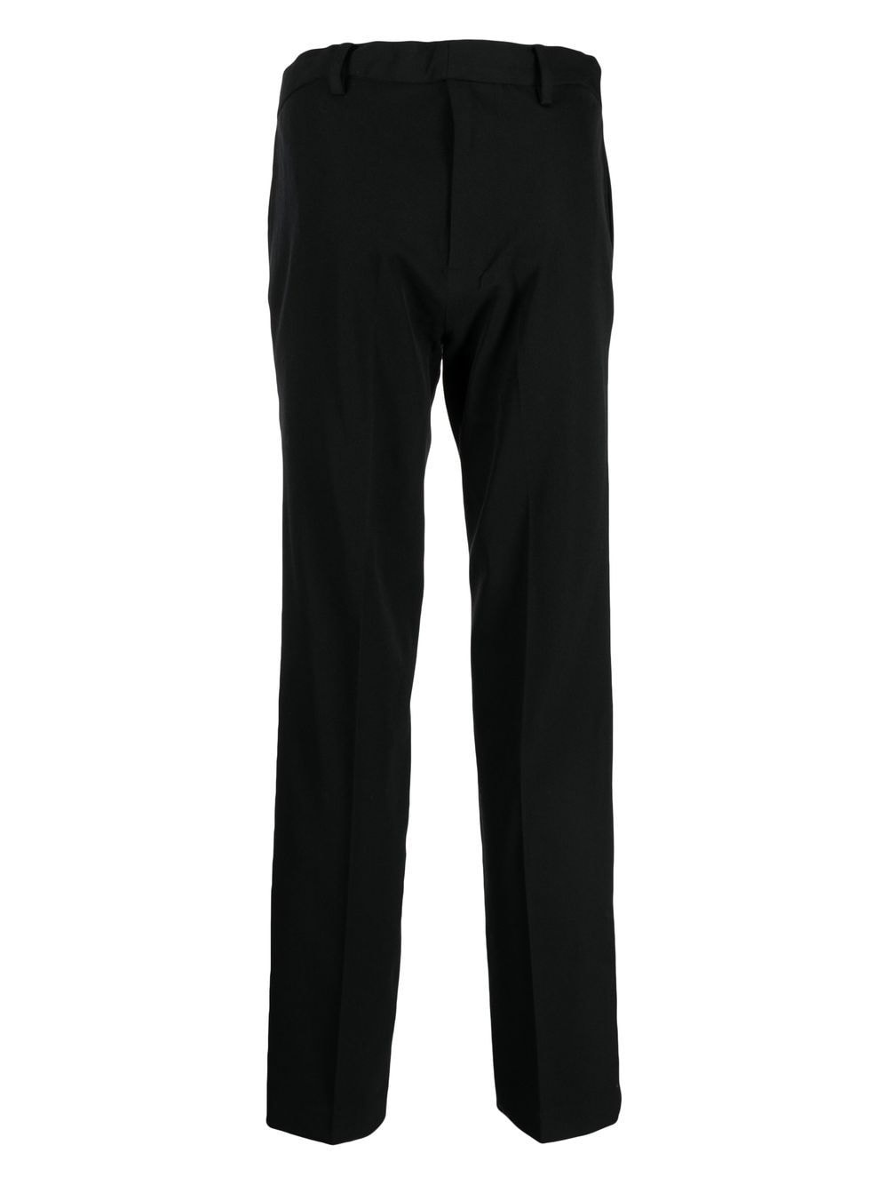 zip-detail tailored trousers - 2