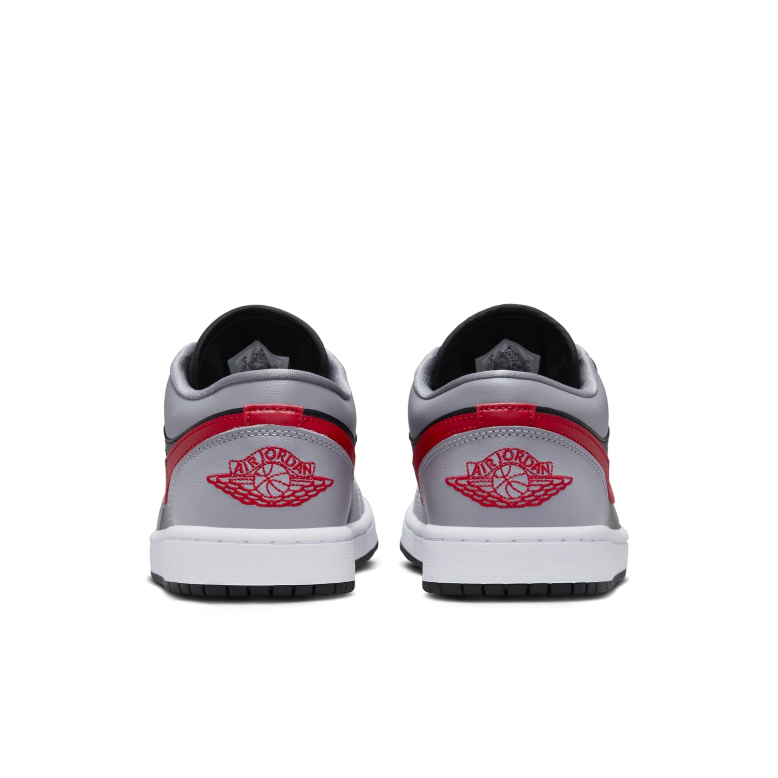 (WMNS) Air Jordan 1 Low 'Cement Grey Fire Red' FZ4183-002 - 5