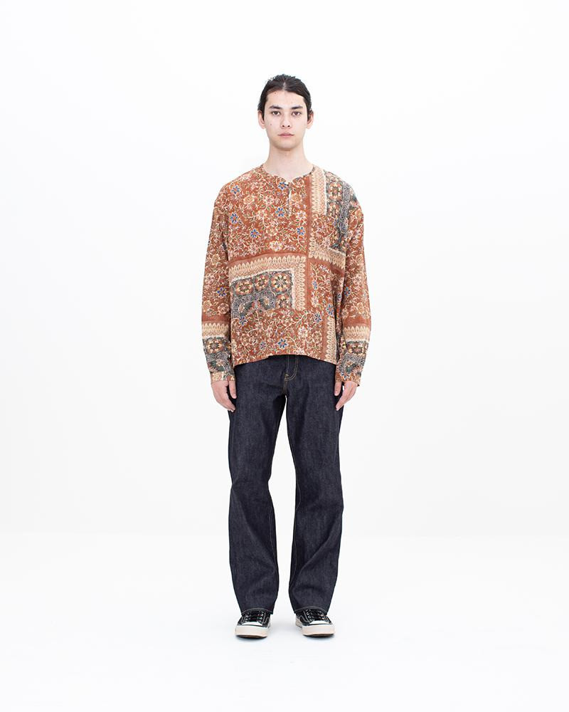 visvim TUNIC P.O. KHADI BANDANA P.W. BROWN outlook