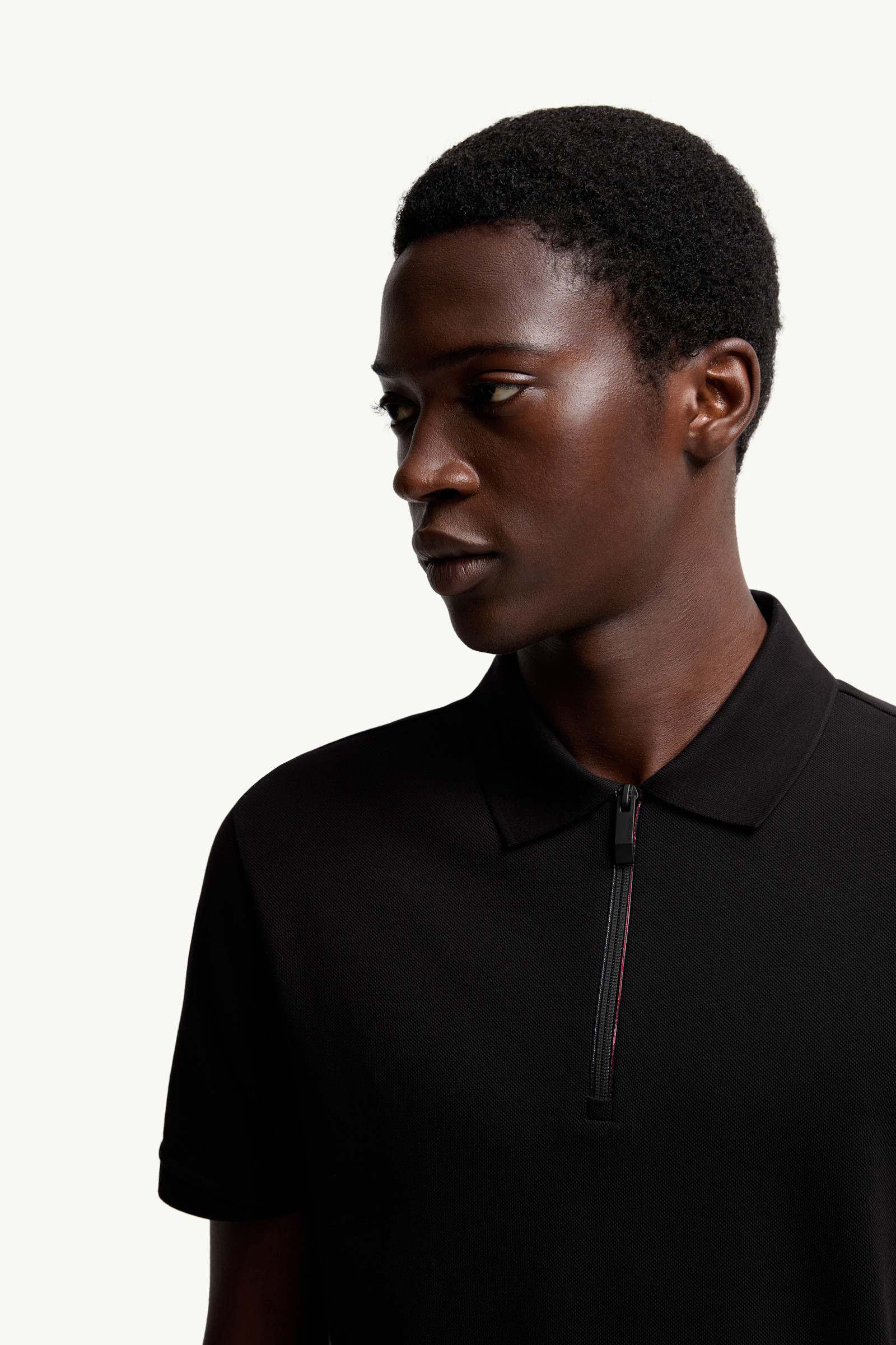 Logo Patch Cotton Piquet Polo Shirt - 6