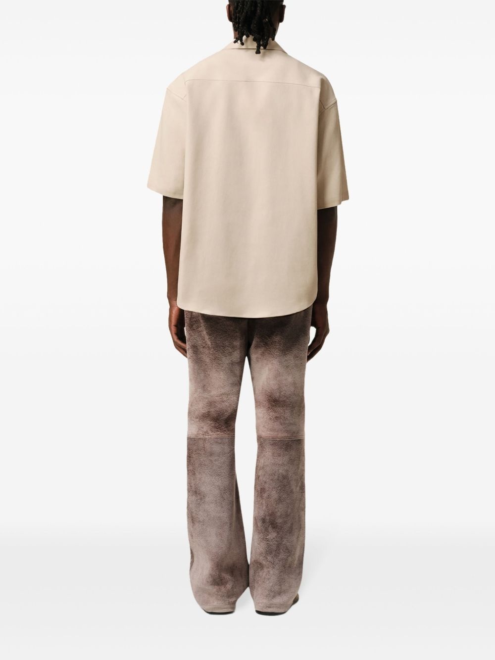 camp-collar shirt - 4