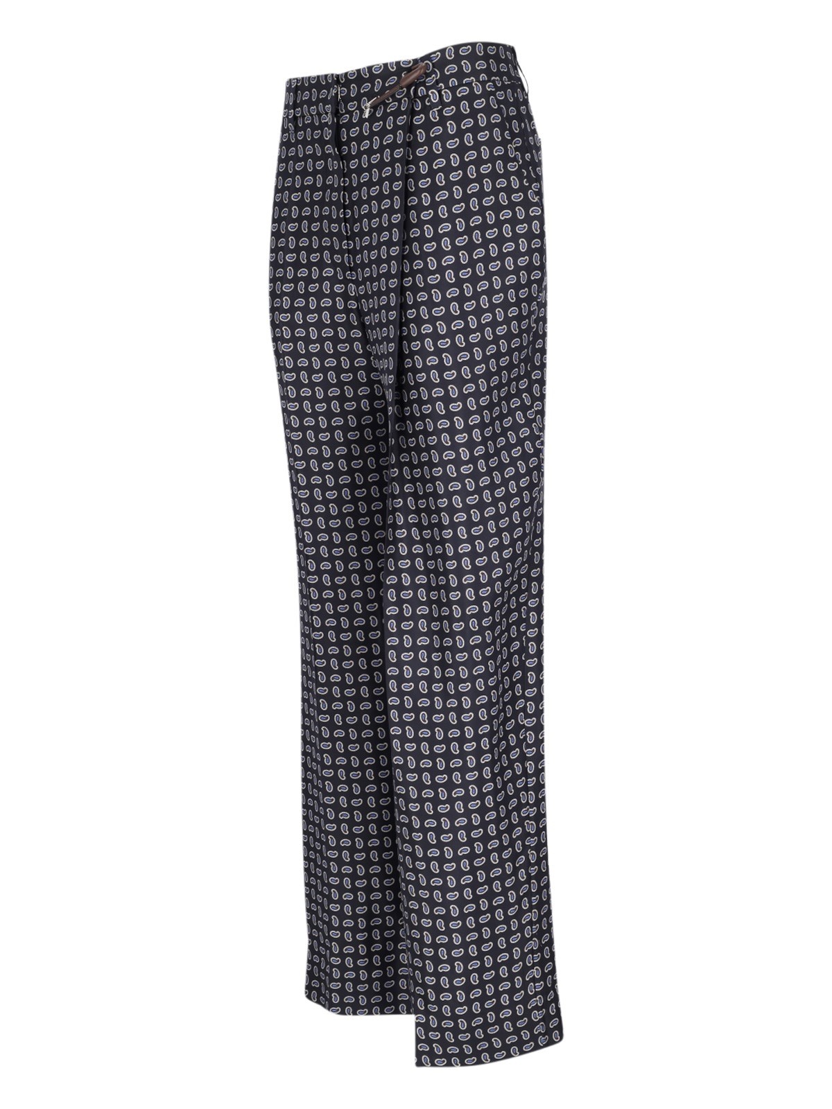 STRAIGHT SILK PANTS - 3