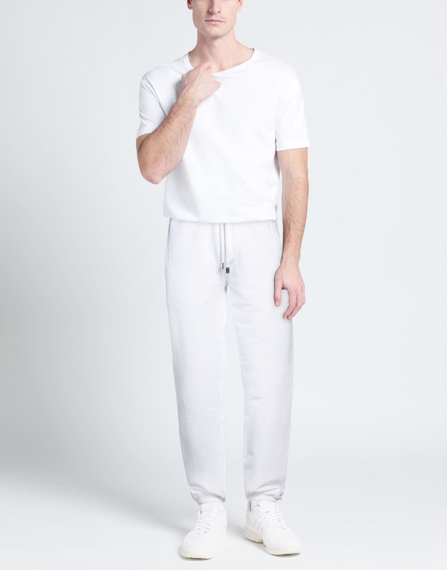 White Men's Casual Pants - 2