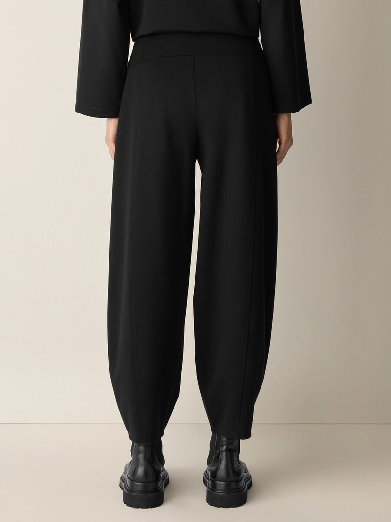 Washable Flex Ponte Curved Lantern Pant 4