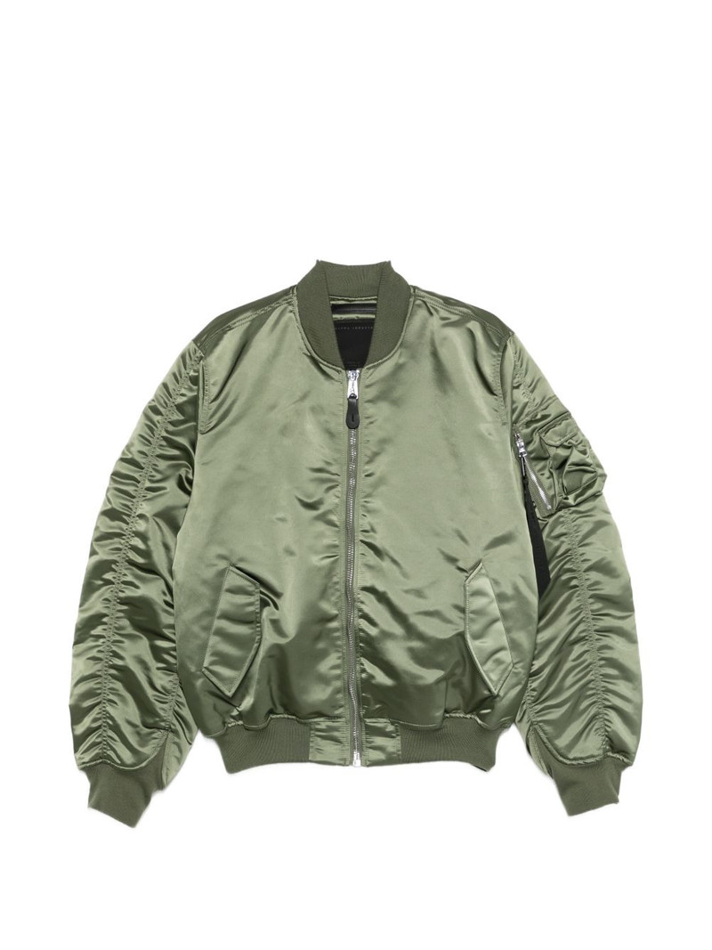 green bomber jacket 1