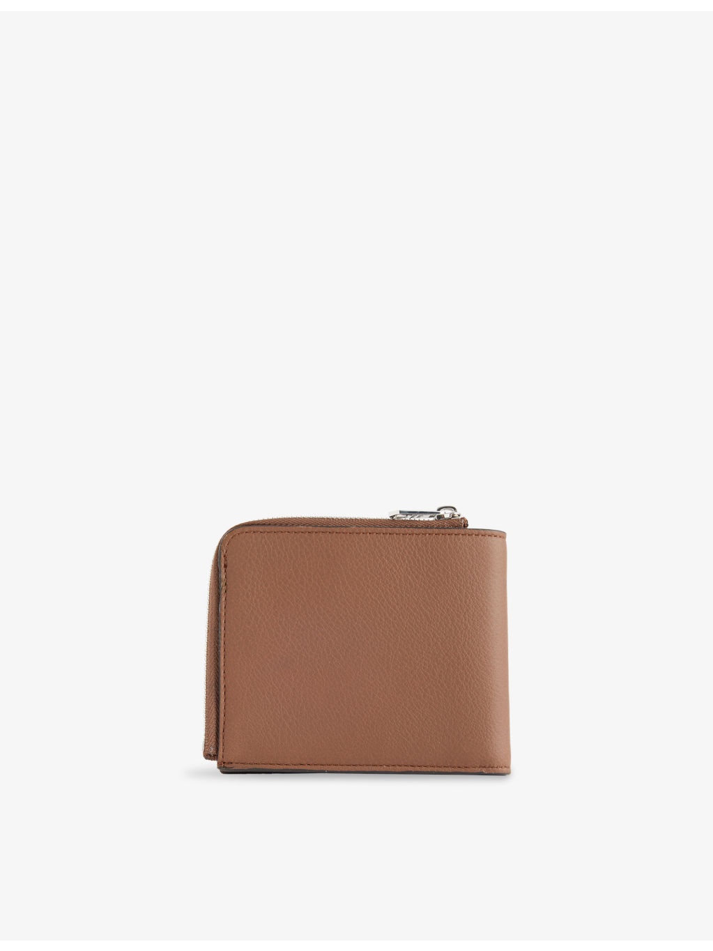 Bifold Striped Leather Wallet - 3