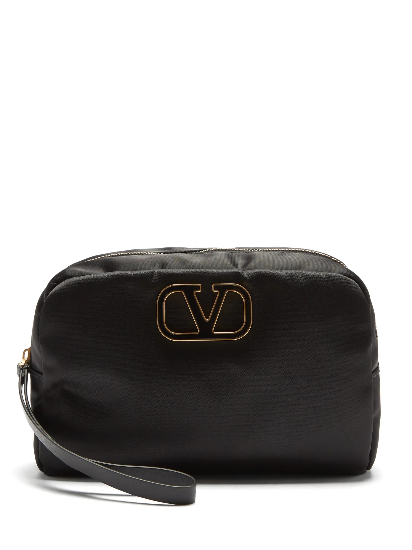 V-logo wash bag - 1