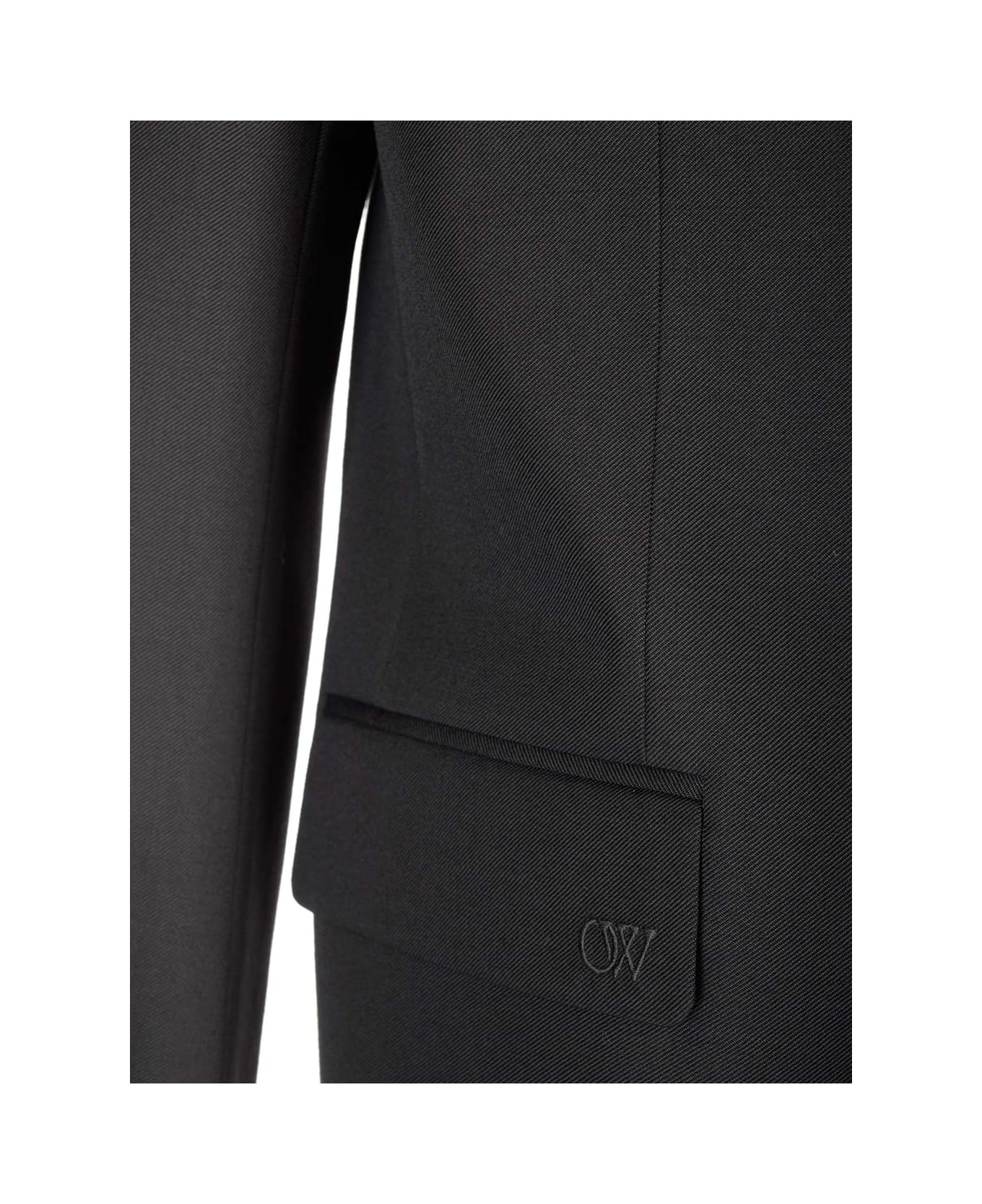 Single-breasted Wool Jacket - 5
