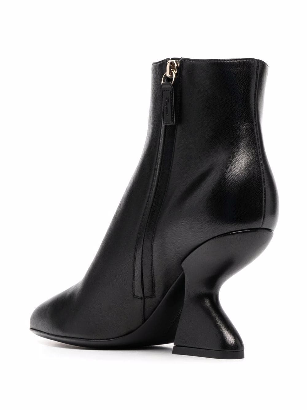 F-Heel sculpted ankle boots - 3