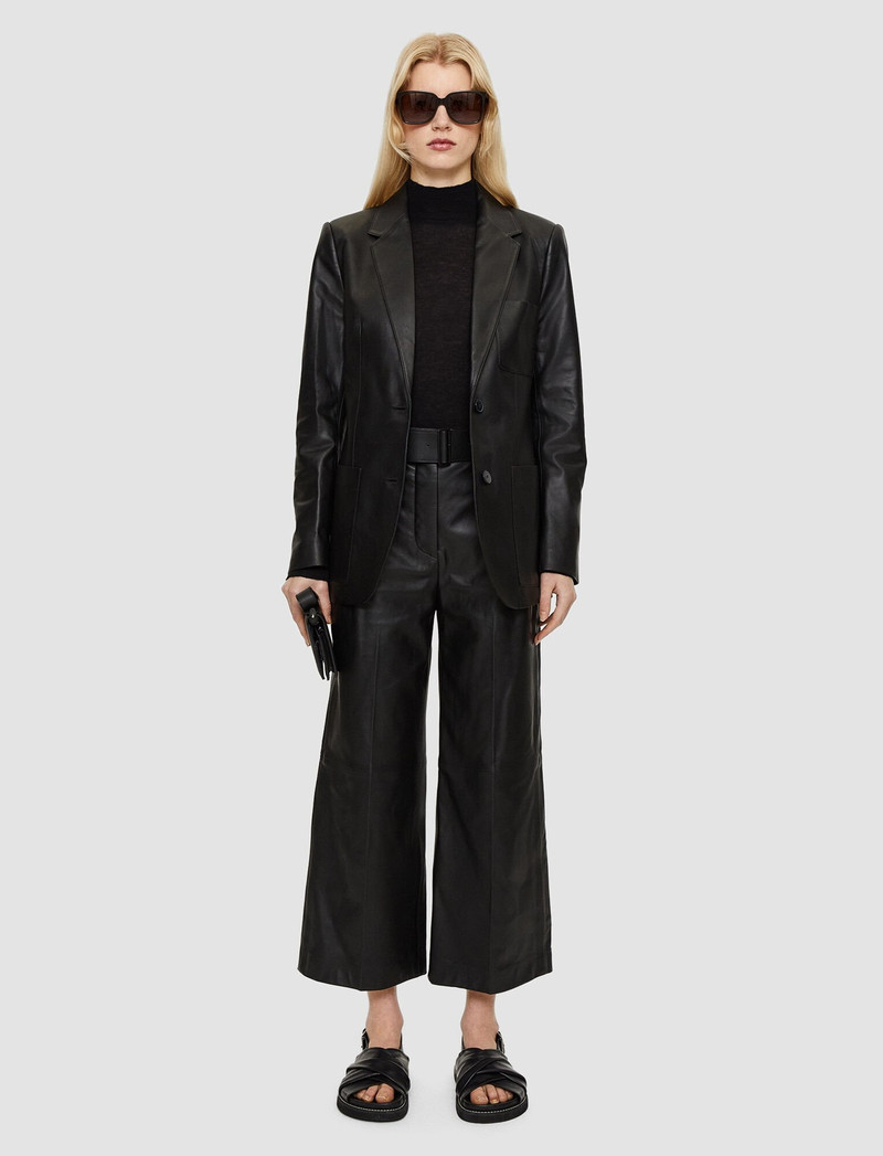 JOSEPH Nappa Leather Jacques Jacket outlook