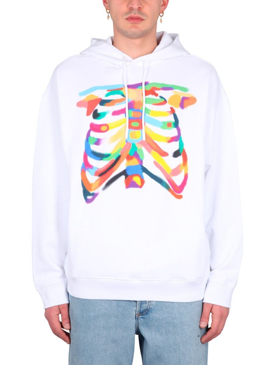 パーカー・フーディ Marcelo Burlon County Of Milan Rib Cage Sweatshirt Marcelo Burlon County Of Milan MARCELO BURLON COUNTY OF