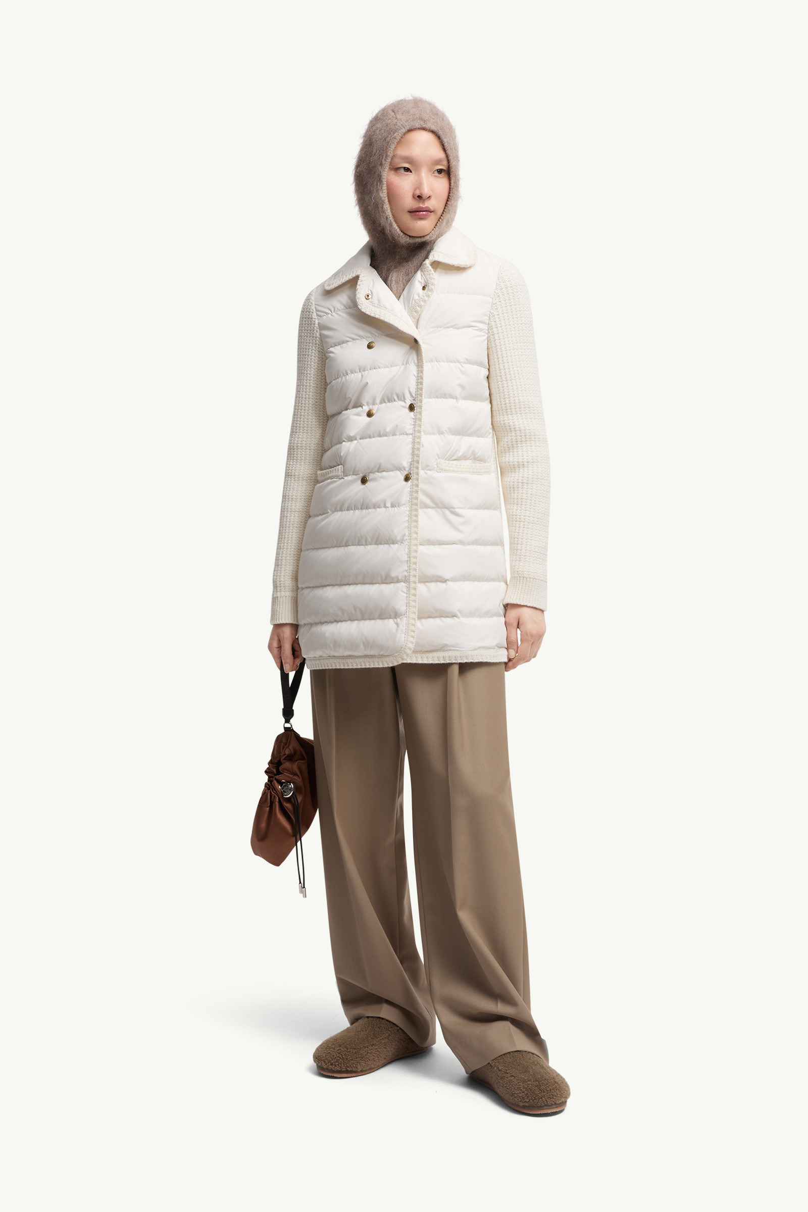 Wool & Cashmere Padded Cardigan - 2