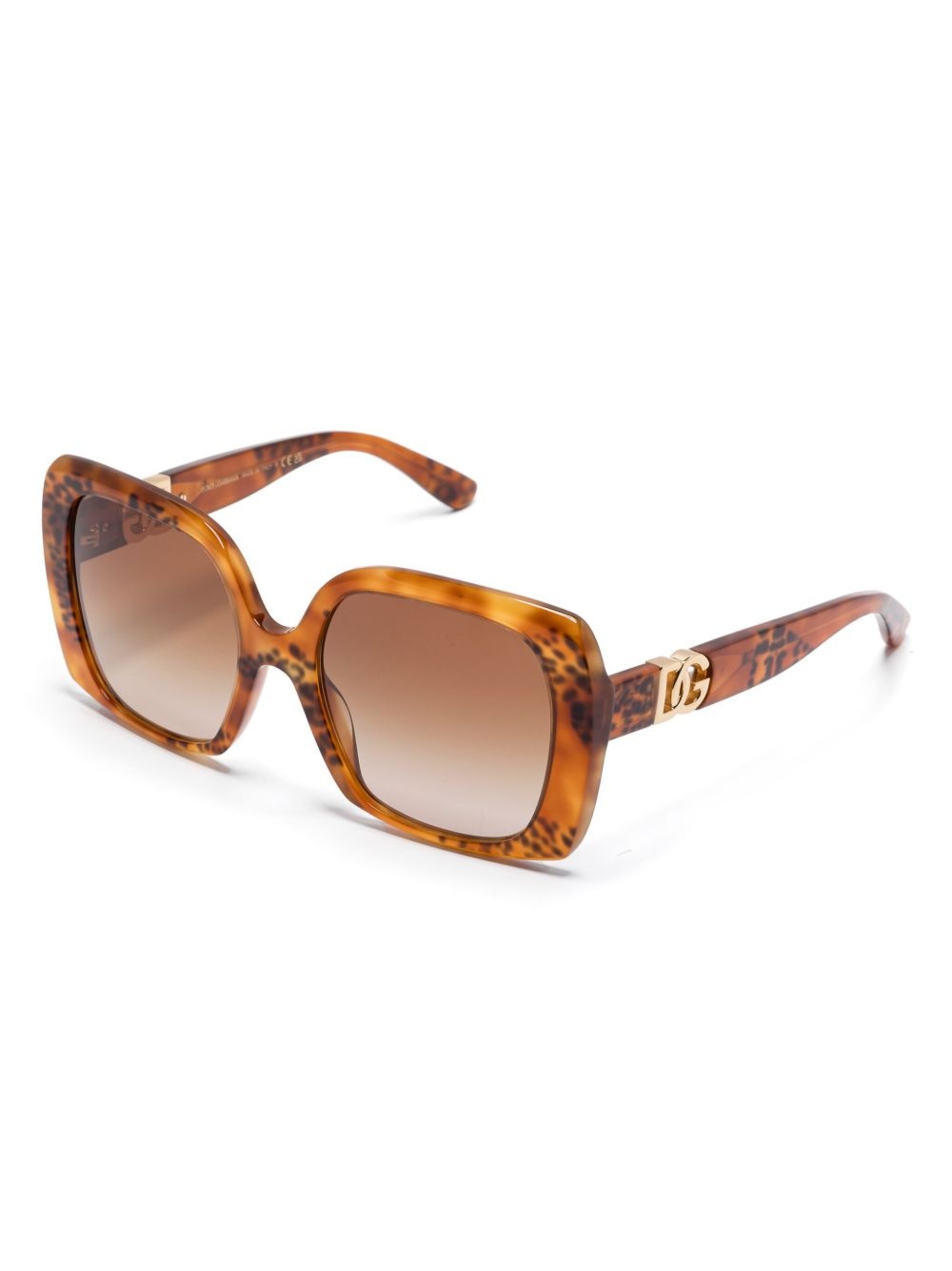 oversize-frame sunglasses - 2