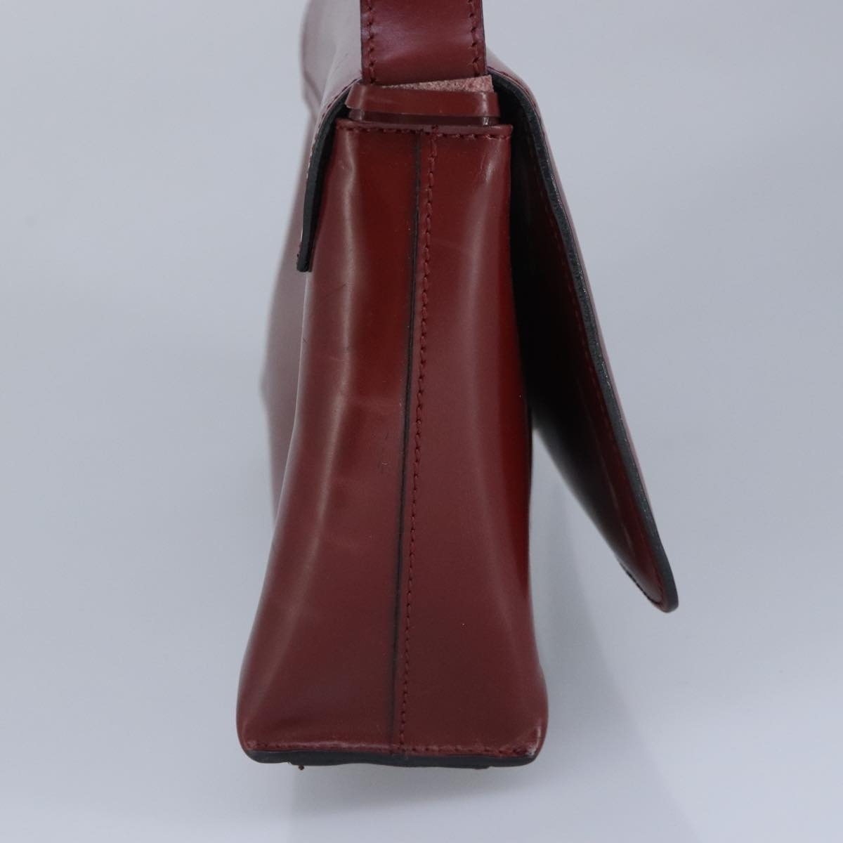 Burberry Shoulder Bag Leather Red - 3