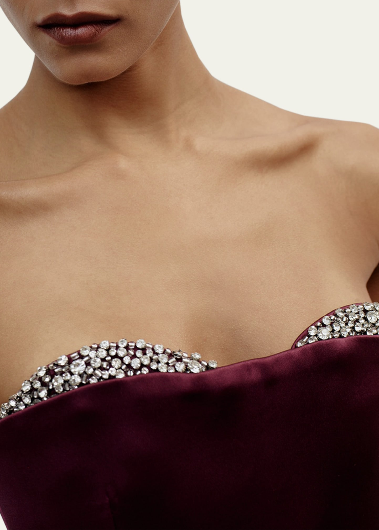 Noelie Embellished Strapless Mini Dress - 4