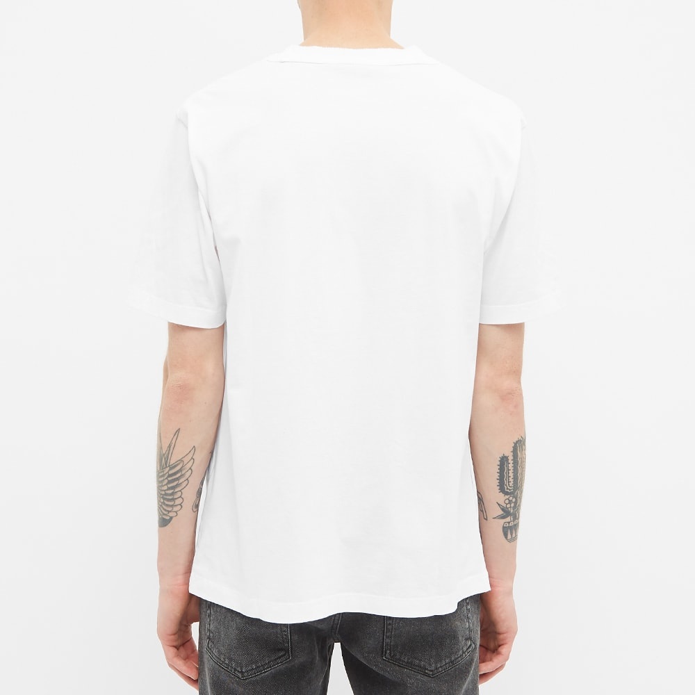 Marcelo Burlon Lilium Double Neck Rib Tee - 5