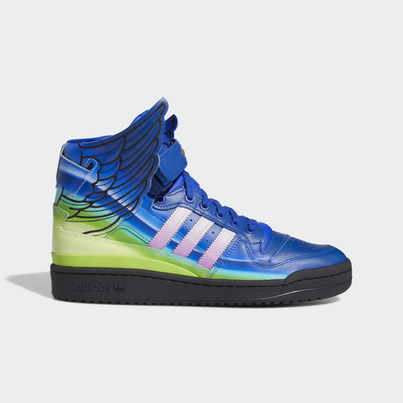 ₢ 킹 Jeremy Scott 포럼 윙 4.0 "Motorsport"스니커 - 1