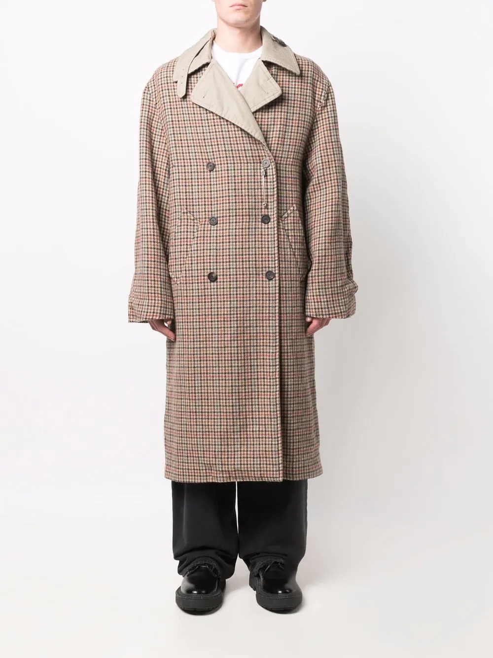 reversible trench coat - 7