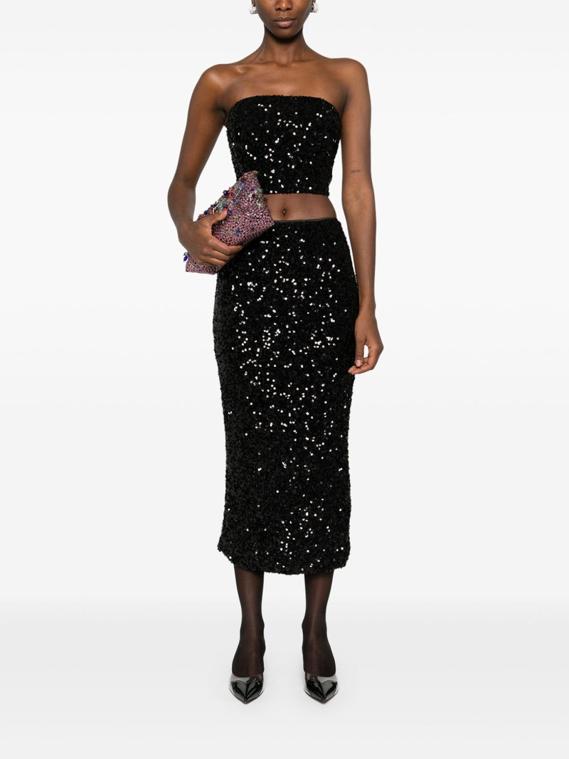 ROTATE sequined crop top outlook