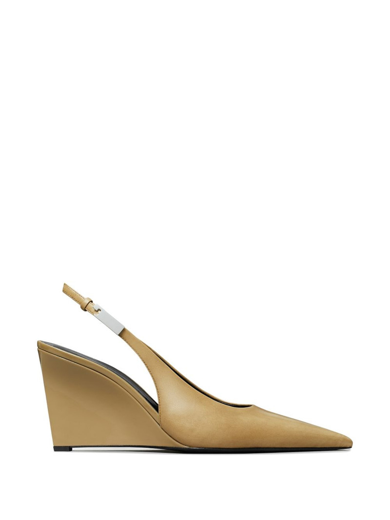 Gigi slingback wedge pumps 1