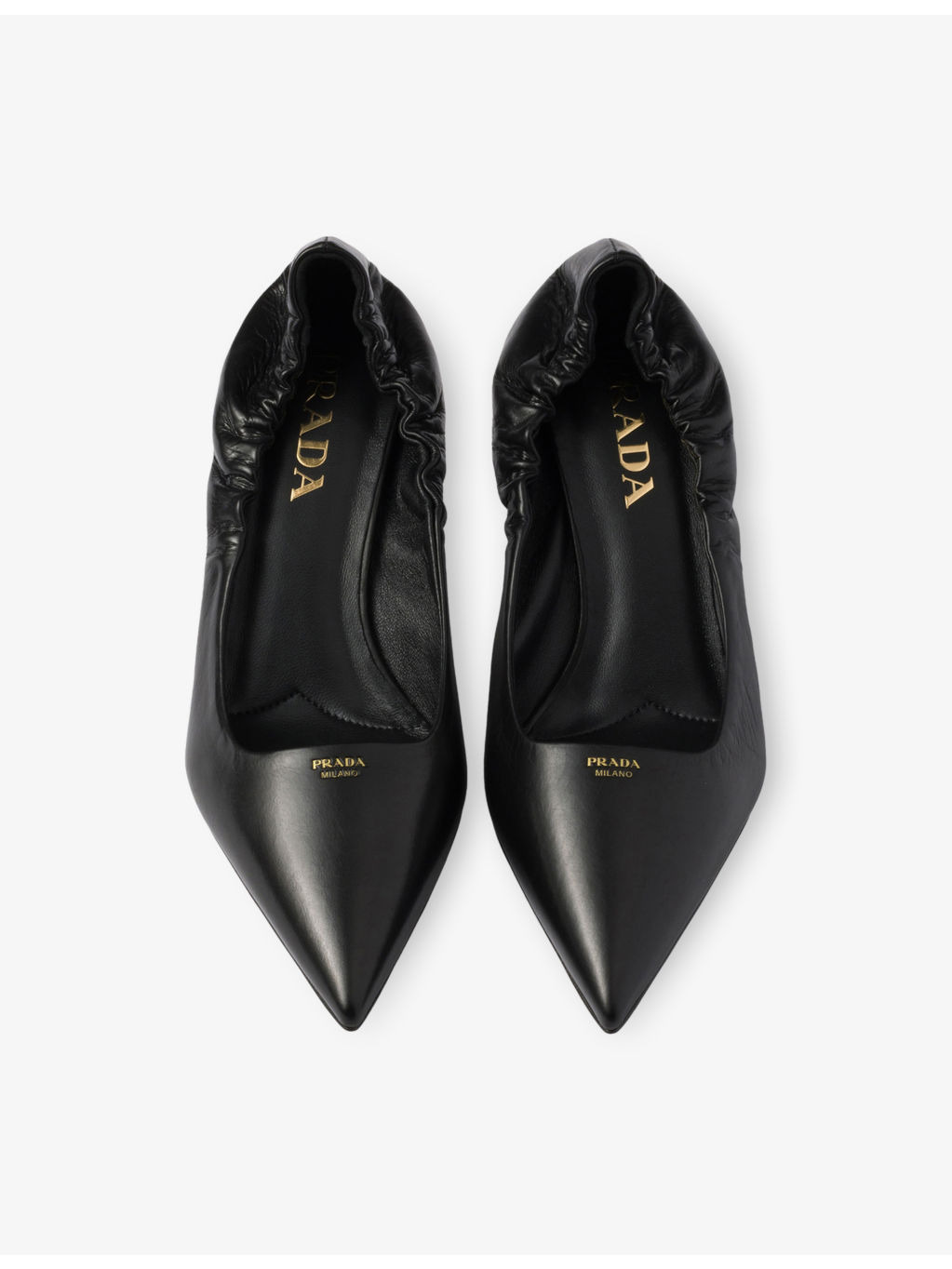 Branded Leather Pumps - 2