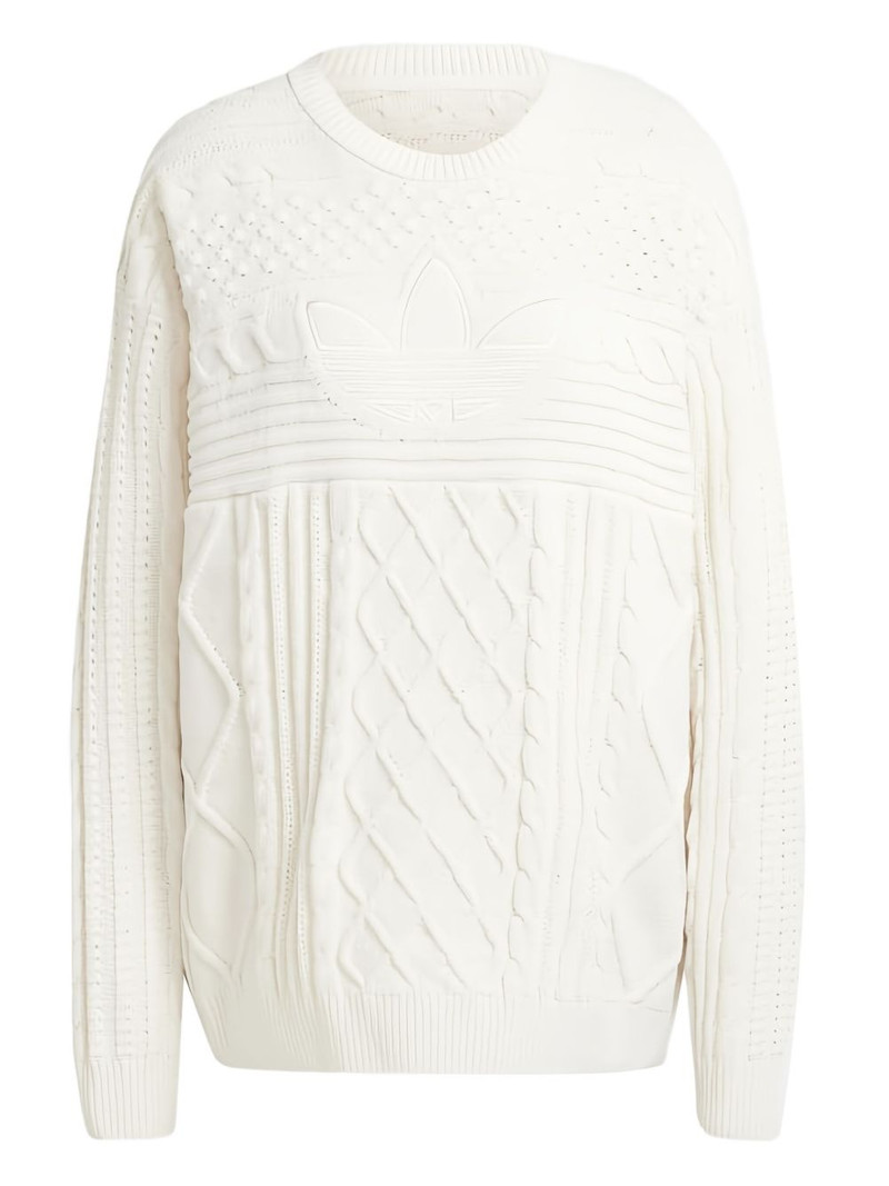 cable-knit sweater 1