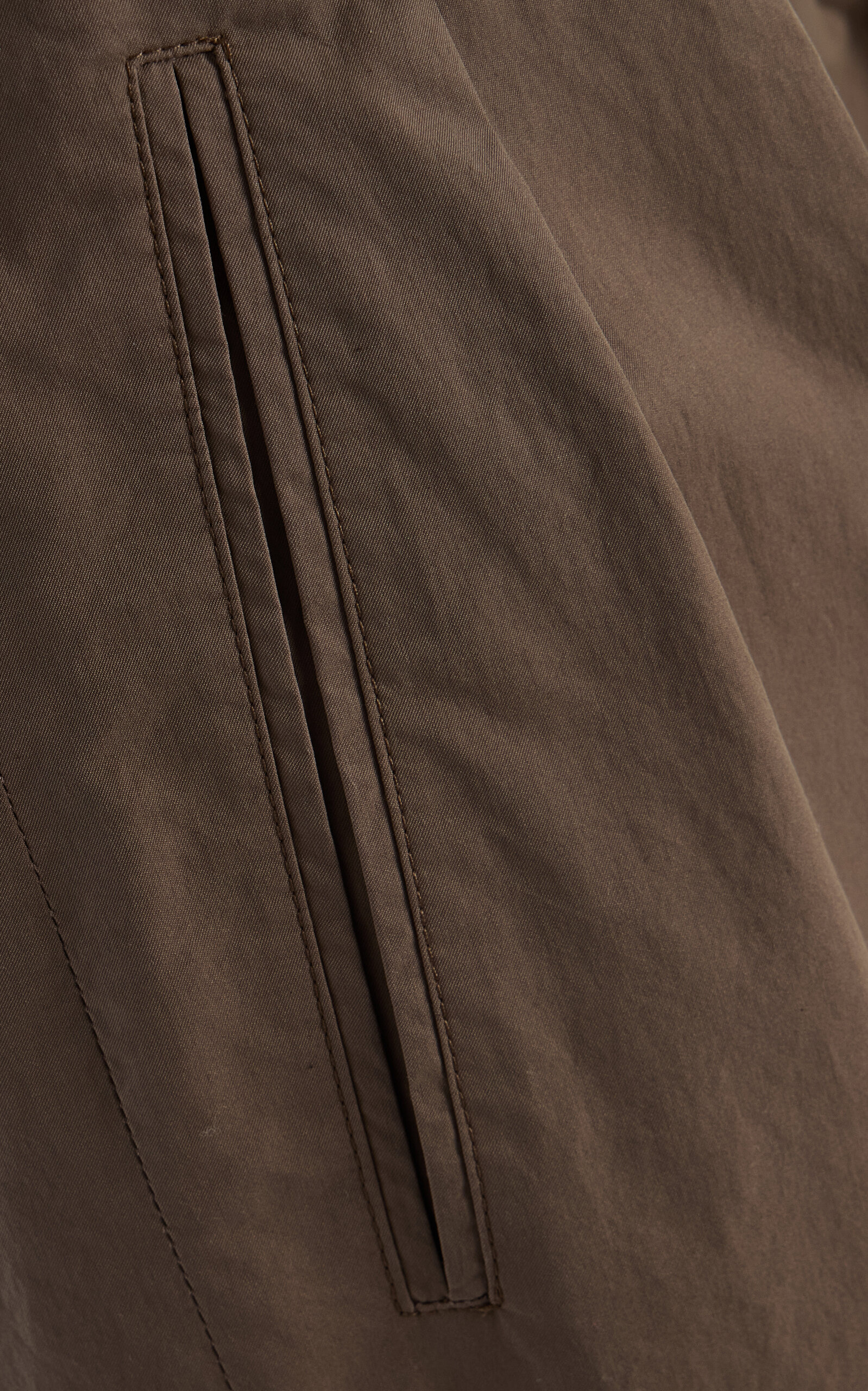 Alfidis Pleated Cotton Straight-Leg Pants neutral - 5