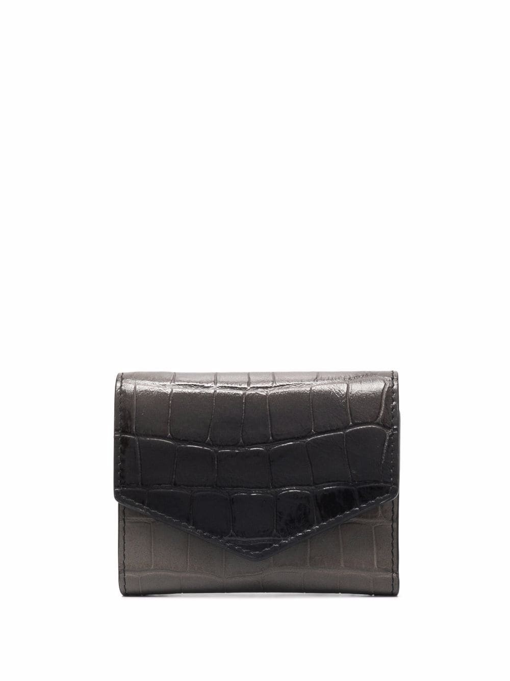 two-tone leather wallet - 1