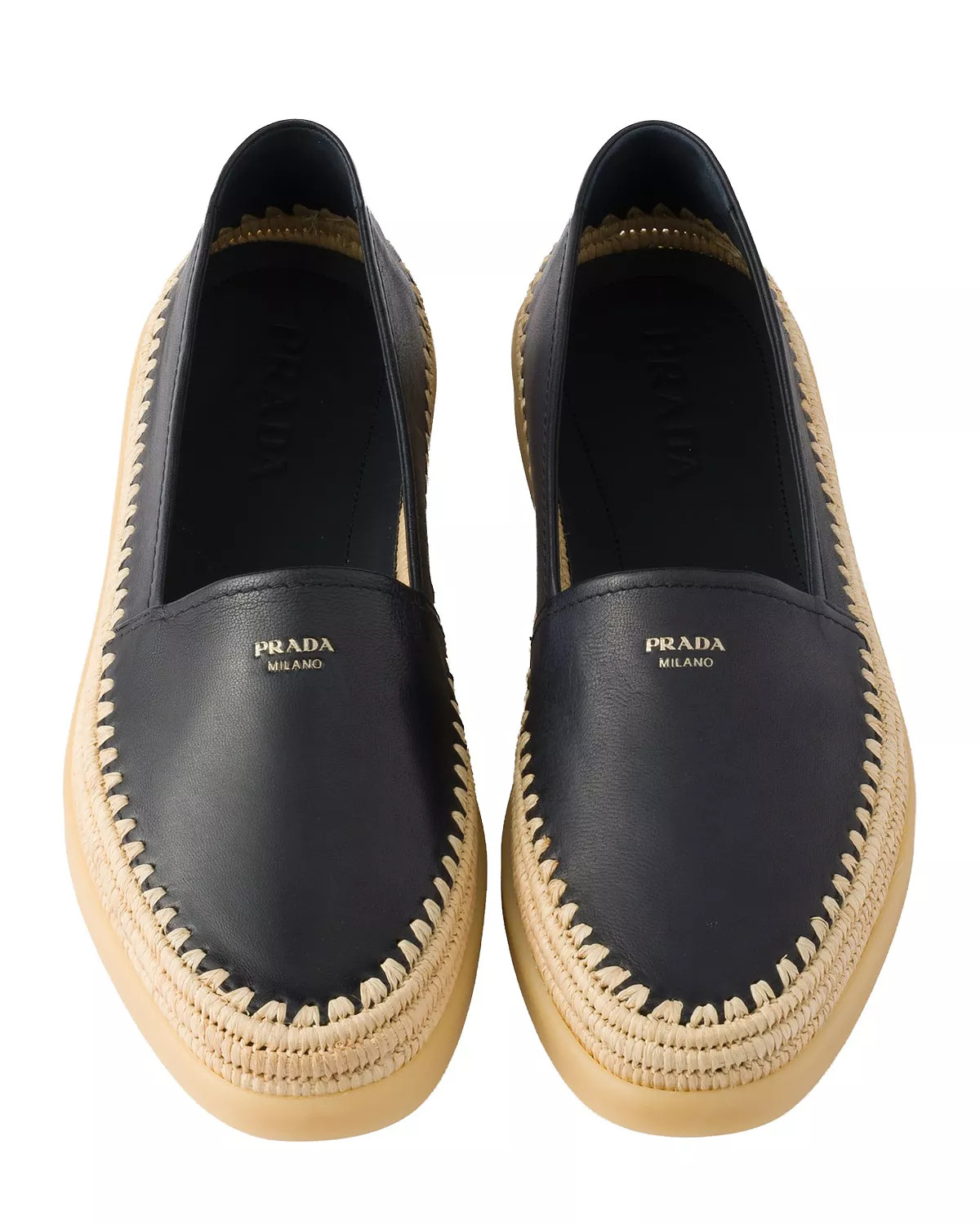 Men's Nappa Leather Espadrilles Loafers - 2