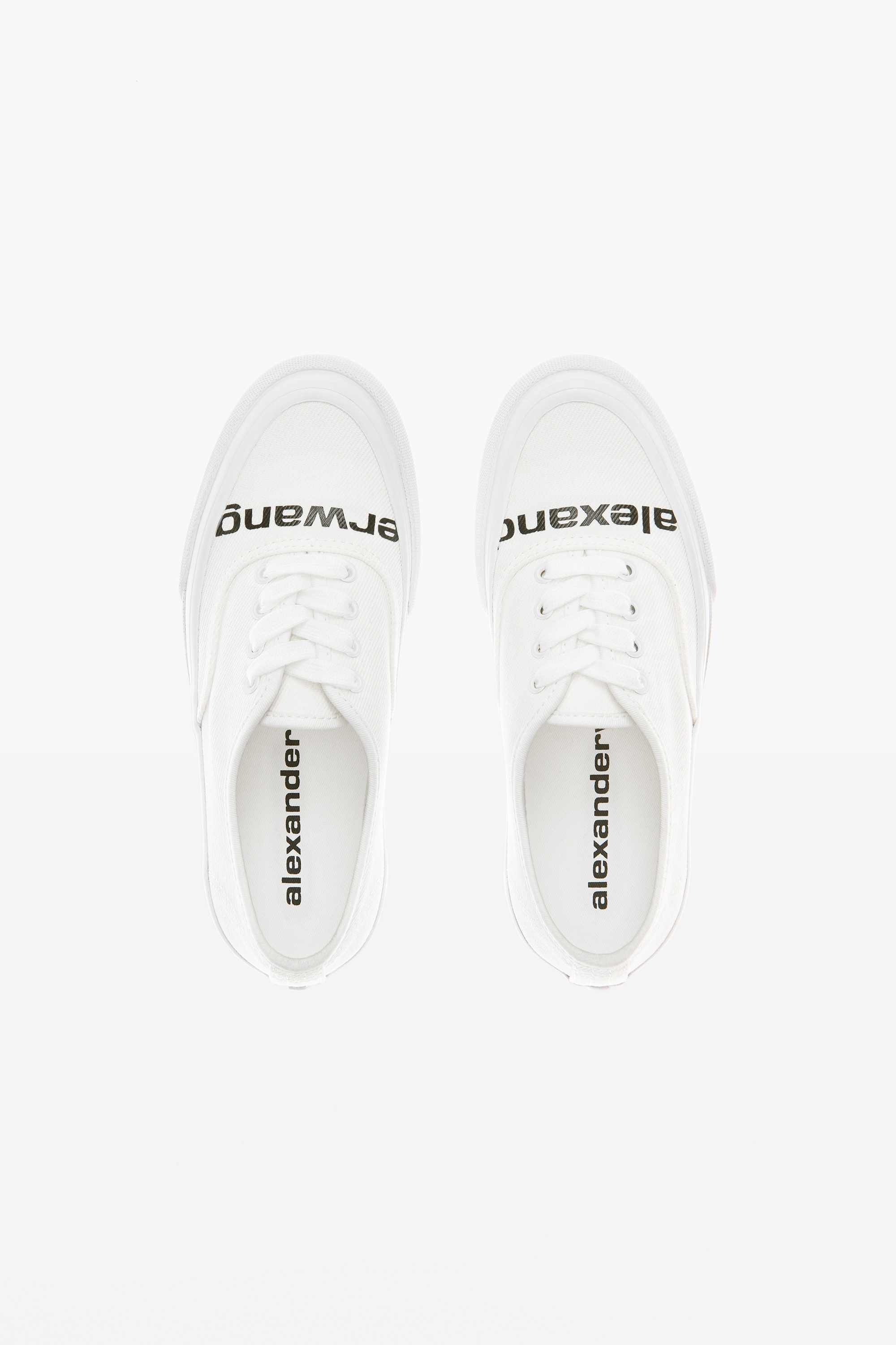 DROPOUT CANVAS LOGO SNEAKER - 6